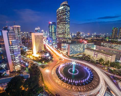 Jakarta Pemandangan Kota Pemandangan Indonesia