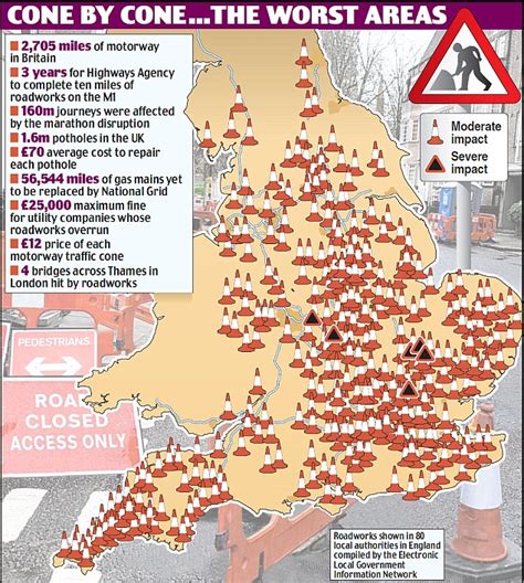 Gridlock Uk Potholes And Roadworks Mean A Nightmare For Drivers