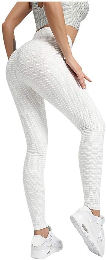 los pantalones de yoga mujer de alta cintura clásico legging gimnasia de doblado medias delgados