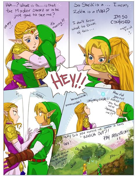 The Legend Of Zelda Ocarina Of Time Adult Link Adult Princess Zelda