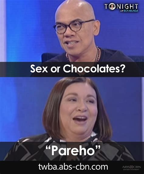 Sex Vs Chocolates 45 Celebrities And Their Answers To Twba Fast Talk