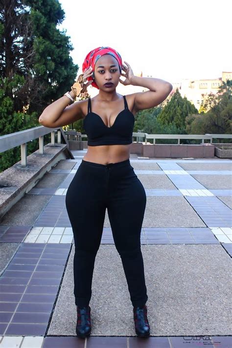 The hips seem to speak a language that only the eyes can understand, just in case you wanted to see whether the hips were real. South African Mpho Khati Has The Best Hips In The World