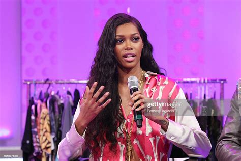 Model Jessica White Visits 106 And Park At Bet Studio On January 27
