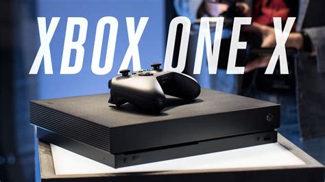 Xbox One X First Look Youtube