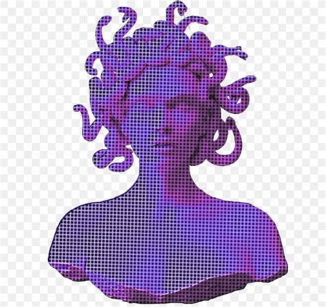 Medusa Vaporwave Aesthetics Design T Shirt PNG X Px Medusa Aesthetics Art Glitch Art