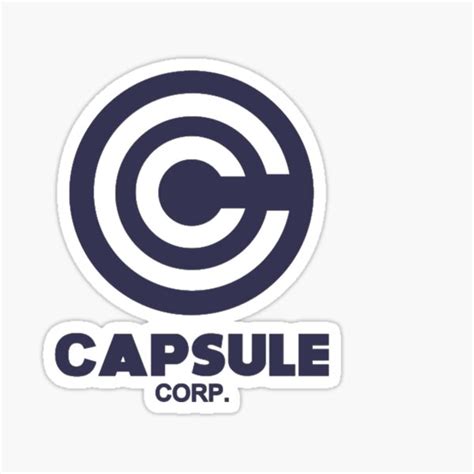 Capsule Corp Stickers Redbubble