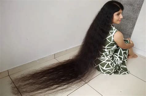 Teens Hair Reaches Two Metres Making It The Longest Ever Guinness