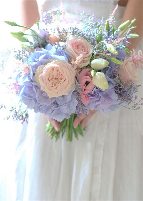 Vintage Wedding Flowers Pastel Colours Lilac Pink Flower Bouquet