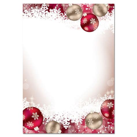 25 stück din a4 weihnachtsbriefpapier in blau türkis weiß. Weihnachts-Motiv-Papier | SIGEL