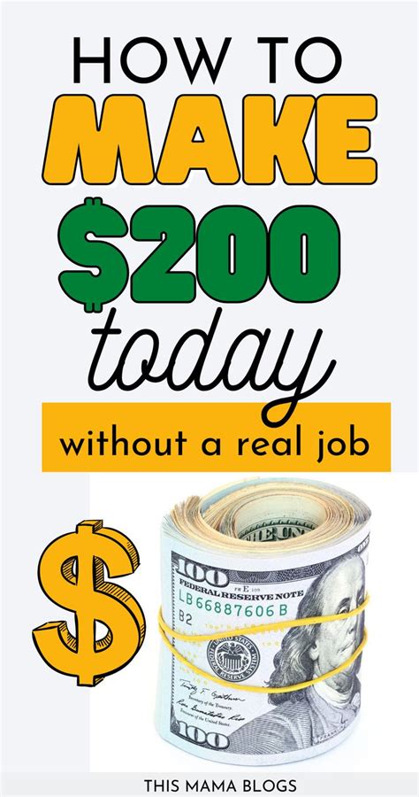 This is one of the most popular ways for kids to make money. How to Make 200 Dollars in One Day (Make Money Fast Today ...