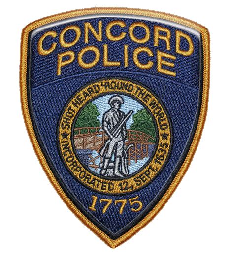 Concord Ma Police Police Patches Embroidered Patches