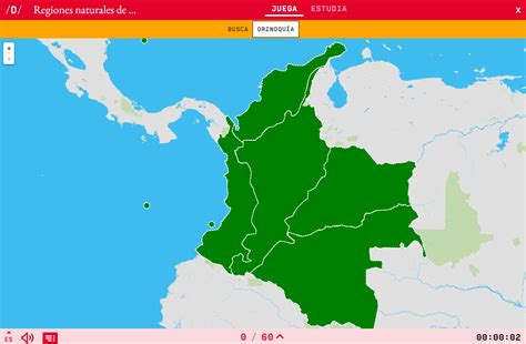 Mapa Para Jugar ¿dónde Está Regiones Naturales De Colombia Mapas
