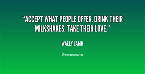 A fluted glass and a plastic straw, maybe a cherry bobbing on top, probably sipped at by a . Milkshake Quotes by Blanche Borer | Milkshake quotes ...