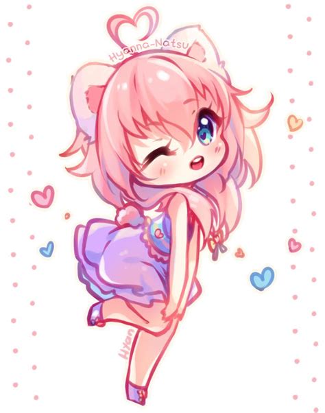 ♦ Colored Sketch Chibi Commission For Yukana Chan Ahh This One Was Very