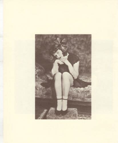Vintage Erotica Art Print Printed On Both Sides Reprint B W EBay