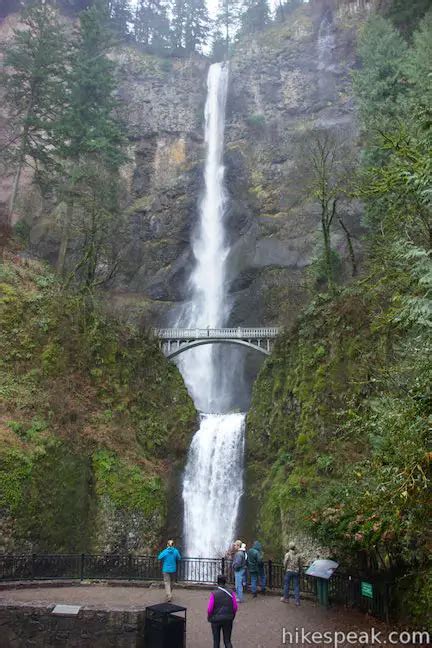 Multnomah Falls Trail Oregon