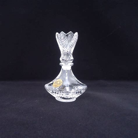 Vintage Crystal Perfume Bottle By Rcr Royal Crystal Italy Perfume