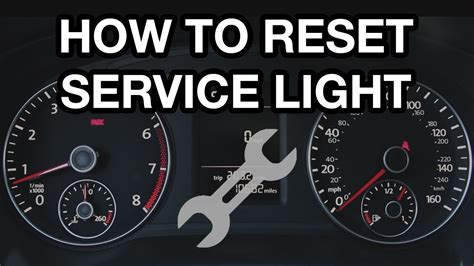 How To Reset Vw Passat Service Light 2012 2016 Youtube