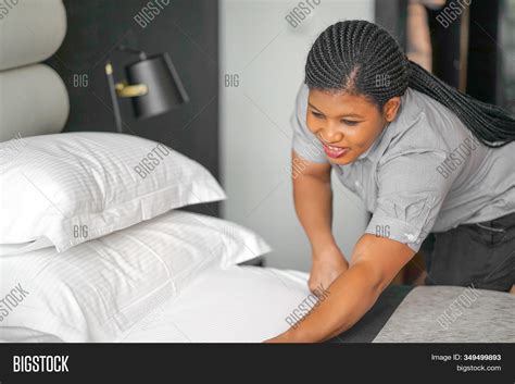 African Maid Making Image Photo Free Trial Bigstock