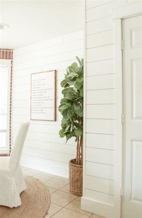 I do have a question, what color grey is your daughters nursery!? Affordable How to Shiplap Tutorial | DIYIdeaCenter.com