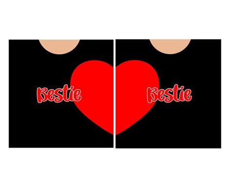 Besties Bff Matching Couple Tshirts Tee Shirts Tees Best Friends Person Kim Clothes