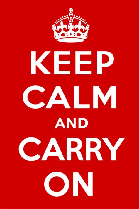 Filekeep Calm And Carry On Postersvg Wikipedia