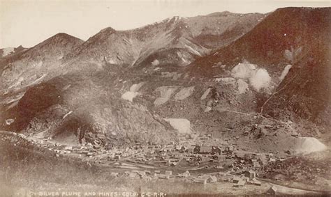 Silver Plume Colorado Western Mining History