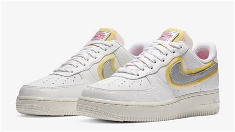Nike Air Force 1 07 White University Gold Where To Buy Cz8104 100