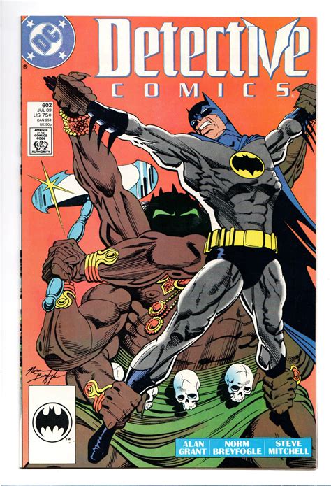 Detective Comics 602 Dc 1989 Vfnm Batman Comic Books Detective