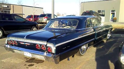 1964 Chevrolet Impala Ss In Daytona Blue With A 54 Litre Engine The