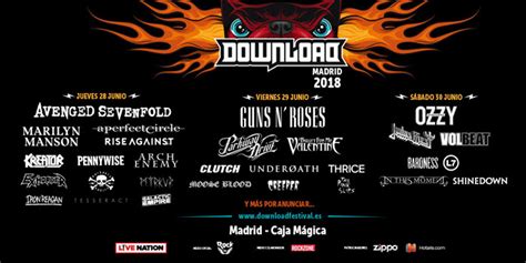 Download festival uk 2018 venue : Download Festival Madrid desvela el cartel por días y ...