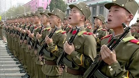 North Korea Denounces Us Displays Massive Military Might