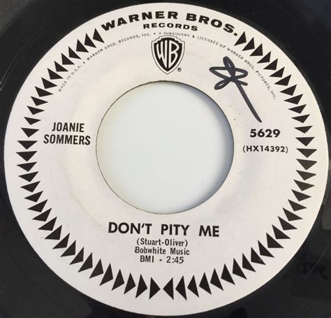 Lot 39 Joanie Sommers Dont Pity Me My Block 7