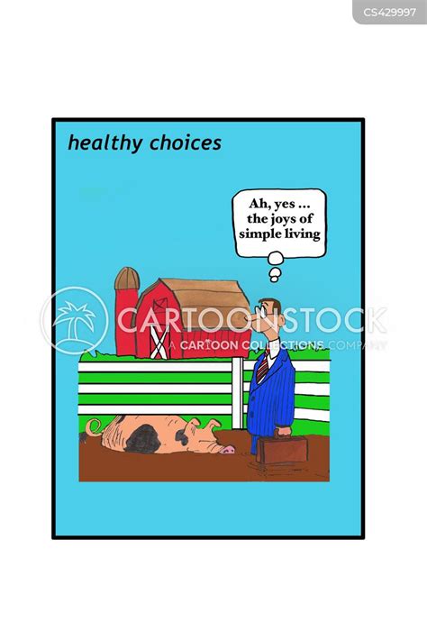 Healthy Choices Cartoons And Comics Funny Pictures From Cartoonstock