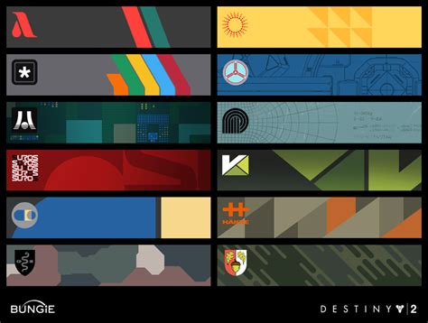 Artstation Destiny 2 Emblems Dima Goryainov Psicologia Del Color