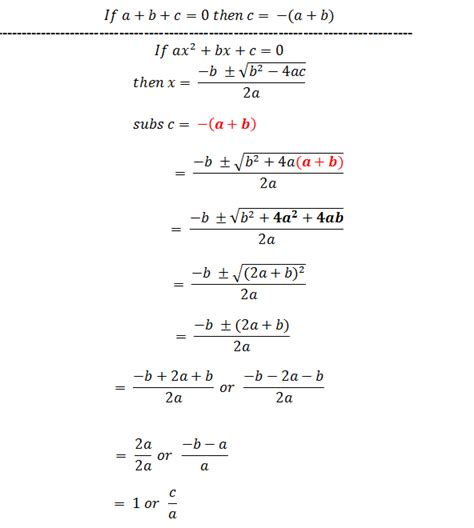 How To Solve Quadratic Equation Ax2 Bx C 0 Tessshebaylo
