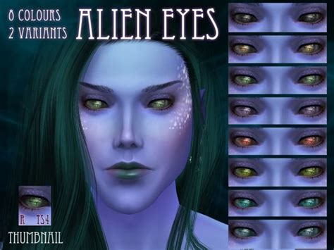 Remussirions Alien Eyes Alien Eyes Sims 4 Collections