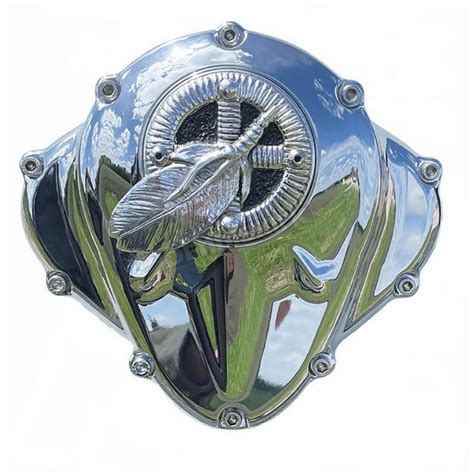 Chrome Dome Motorcycle Products Polished Aluminum Medicine Wheel Cam