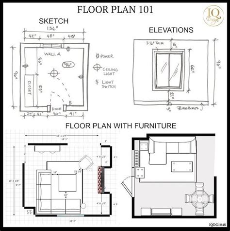 Floor Plan 101 Tips To Help You Measure For A Room Makeover • Iq Design
