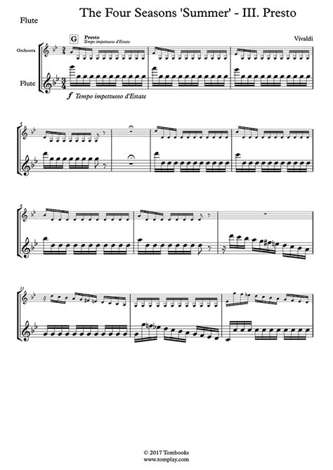 Vivaldi Four Seasons Flute Downmfil