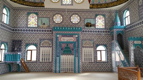 Kutahya Cami Cinileri Iznik Ini Desenleri Islami Mimari Dekorasyon