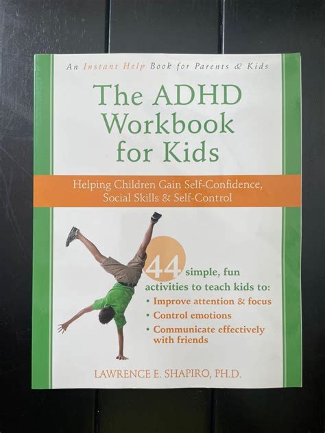The Adhd Workbook For Kids Helping Children Gain Self Confidence