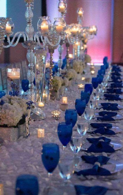 Wedding Decorations Elegant Royal Navy Blue 32 Ideas Silver Wedding