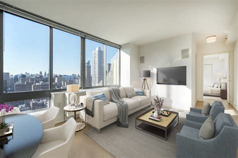Just 2 blocks from the bus that takes you. The Anthem Apartments - New York, NY | Apartments.com