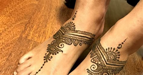 15 Henna Designs Easy For Feet