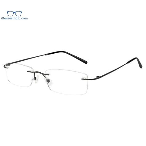 Rimless Glasses Frameless Glass Specs Spectacles Frames