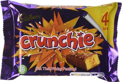 cadbury crunchie chocolate bar 104 g uk grocery