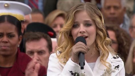 Watch Jackie Evancho Sing National Anthem At Trumps Inauguration
