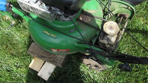 John Deere Js63c Lawn Mower Service Transmissionself Propelled