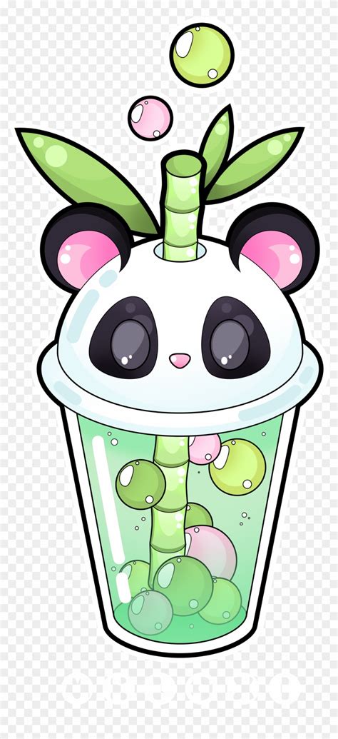 Panda Bubble Tea By Meloxi D9vat7c 2110×4256 Pixels Cute Panda